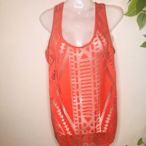 Kelly Reneé Orange Tank Top